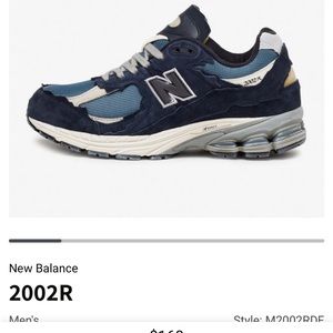 New balance 2002r protection park navy. Price firm